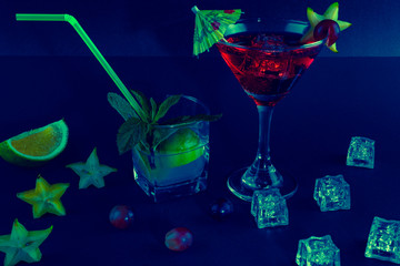 Alcoholic drink type of cocktails