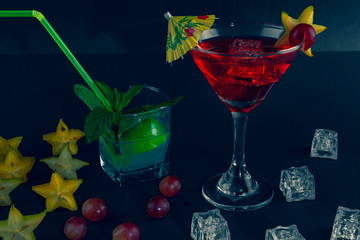 Alcoholic drink type of cocktails