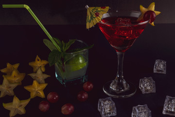 Alcoholic drink type of cocktails