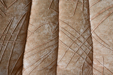 flat texture of beige sofa fabric