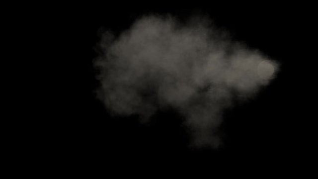 Angle muzzle flash slow motion.
~ 45*
Alpha channel