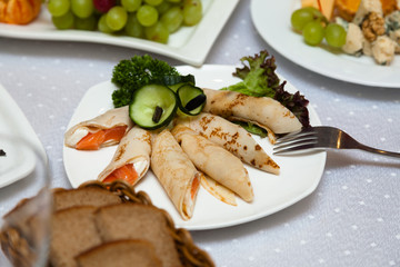 fish with vegetables