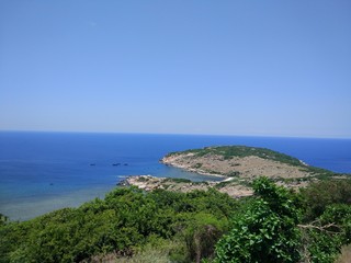 view of the coast of the sea