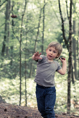 gra&ccedil;on bataille de pomme de pin