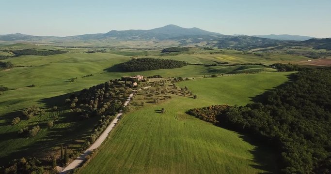 Val d'Orcia siena toscana italy