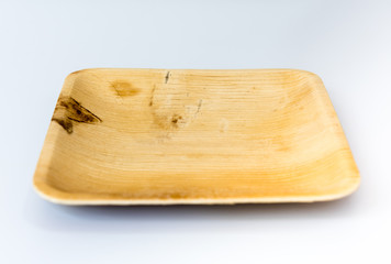 Square shape palm leaf plate
