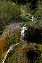 Fototapeta na wymiar Dreimühlen-Wasserfall am Ahbach