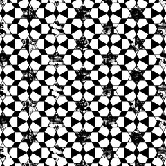 Abstract seamless pattern with abstract geometric style. Repeating sample figure and line. For fashion interiors design, wallpaper, textile industry