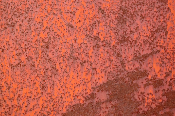 Rust red metal texture background