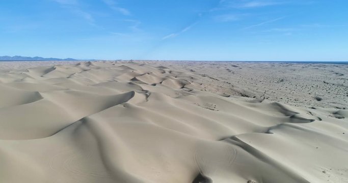 The North Algodones dunes as seen from above