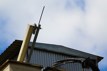 5G mobile phone tower. High Speed Broadband