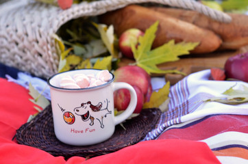 cup of tea and cookies
