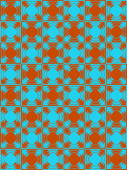 Fototapeta premium Elagance mix object pattern with color backgound