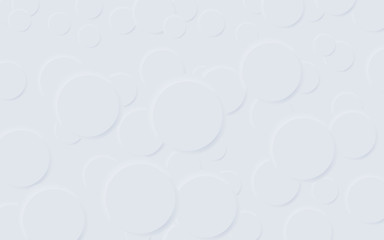 Neomorphism designs, simply and modern background, 3d shadow and light circles.