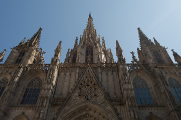Fototapeta premium cathedral of barcelona