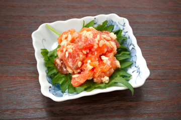 サーモンの麹漬け