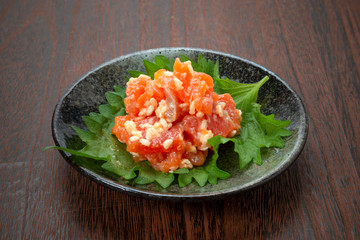 サーモンの麹漬け