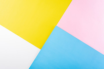 Bright colorful pastel paper for design background with copy space.