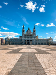 Fototapeta premium Real Madrid Palace in Madrid City, Spain