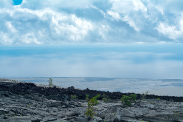 カラエ岬（サウス・ポイント）周辺の景色　ハワイ島　ハワイ・ボルケーノズ・ナショナル・パーク