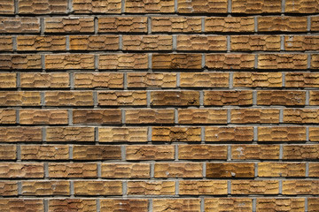 Brown brick wall texture background
