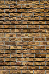 Brown brick wall texture background
