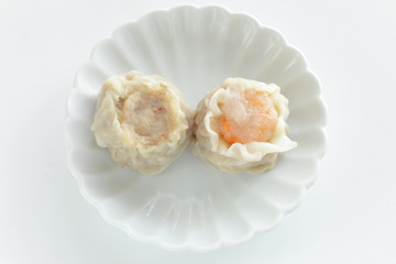 Chinese food, shumai steamed dumpling for yum cha food