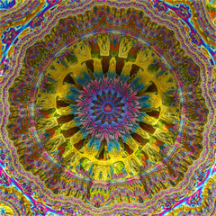 3D render. The embossed background texture, 3d illustration, volumetric drawing. Textures for the design. Three-dimensional texture. 3D Fractal shape.