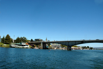 Valdivia Sur de Chile sudamerica rio Calle Calle naturaleza barcos yates deportes nauticos