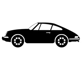 Sports Car Vector Shapes