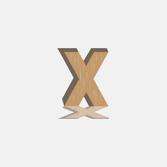 letter X creative logo, for companies, vector design