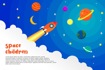children space vector design