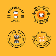 coffee logo template