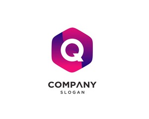 Creative Modern Letter Q Logo Design Template