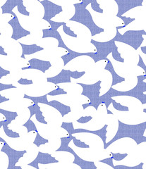 Elagance mix object pattern with color backgound