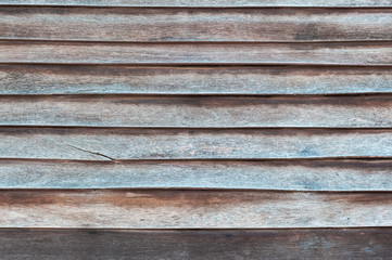 Obraz premium Grunge weathered wood panel wall for any vintage design surface texture background.