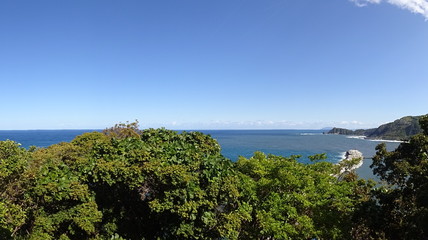 The view of Shakotan in Japan