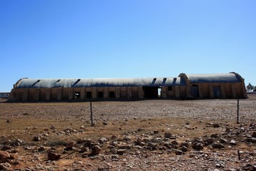 Australian Outback Woolshed.