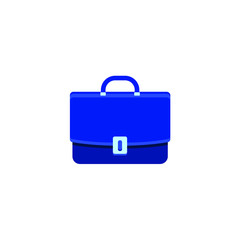 suitcase flat logo icon illustration