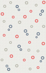 Elagance mix object pattern with color backgound