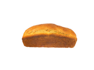 bread isolated on white background
