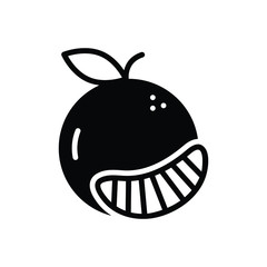 Black solid icon for entirely