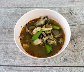 Thai Mixed Food Selections 