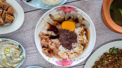 Thai Mixed Food Selections 