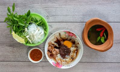 Thai Mixed Food Selections 