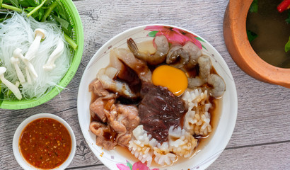 Thai Mixed Food Selections 