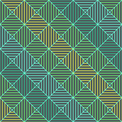 Geometry vector pattern. geometry seamless ornament. Abstract background - colorful lines. Vector illustration.