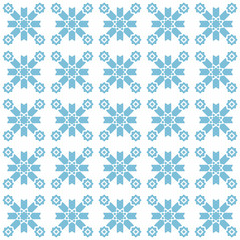 Seamless abstract floral pattern. Vector gray and white background. Geometric leaf ornament. Graphic modern pattern.