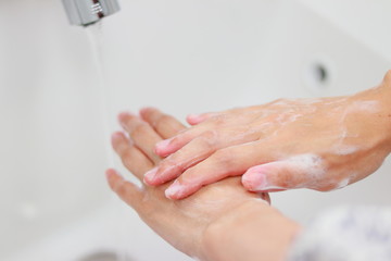 Fototapeta premium 手洗い