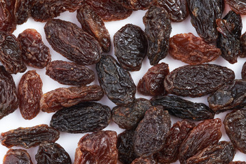 Raisins made from grapes are delicious.
